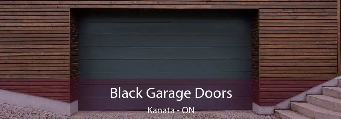 Black Garage Doors Kanata - ON