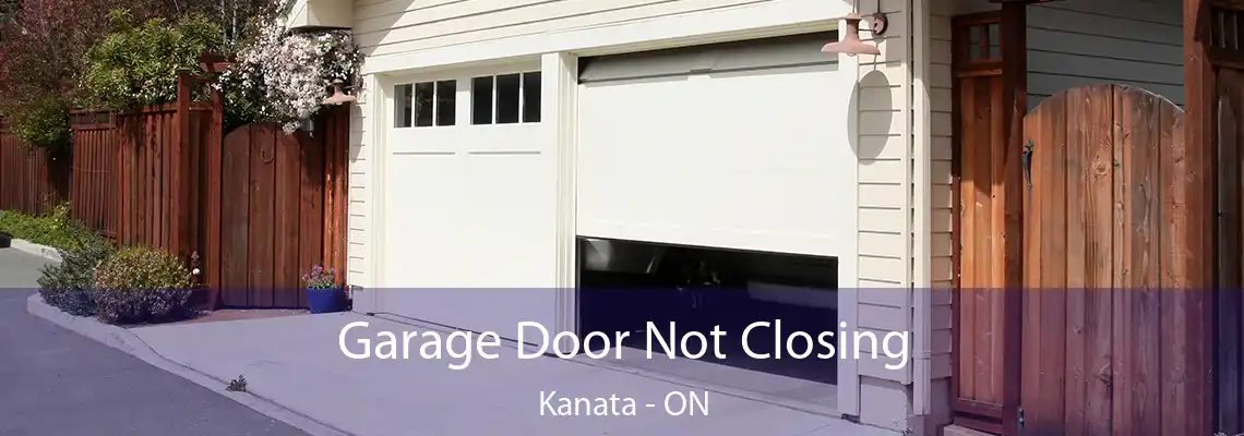 Garage Door Not Closing Kanata - ON