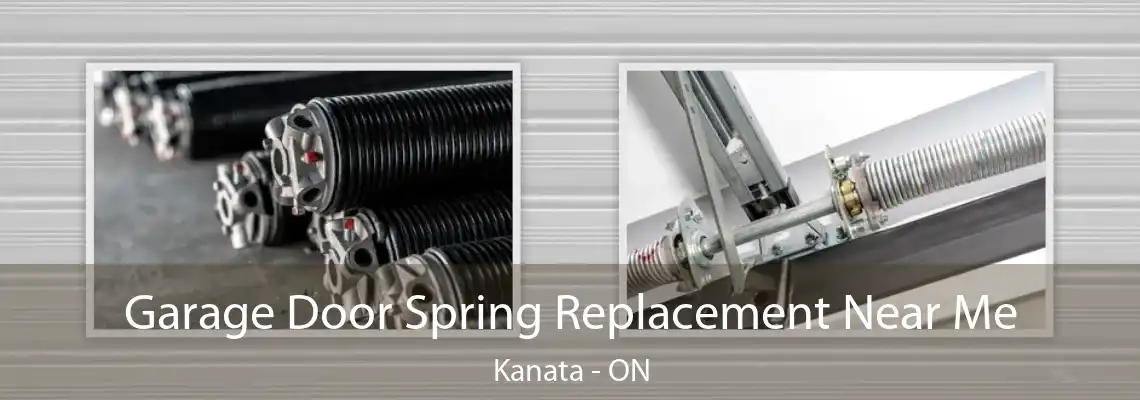 Garage Door Spring Replacement Near Me Kanata - ON