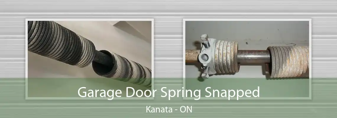 Garage Door Spring Snapped Kanata - ON