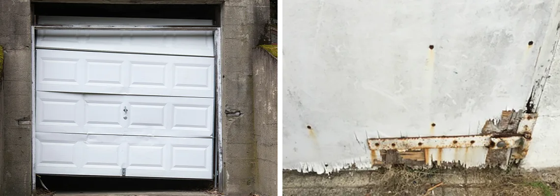 Rotten Commercial Garage Door Repair in Kanata, ON