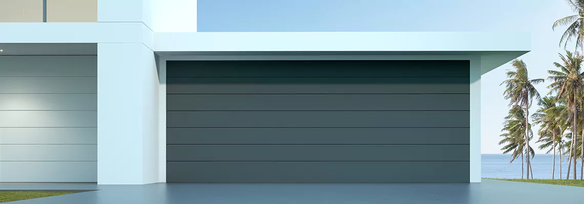 Insulated Modern Garage Doors in Kanata, Ontario